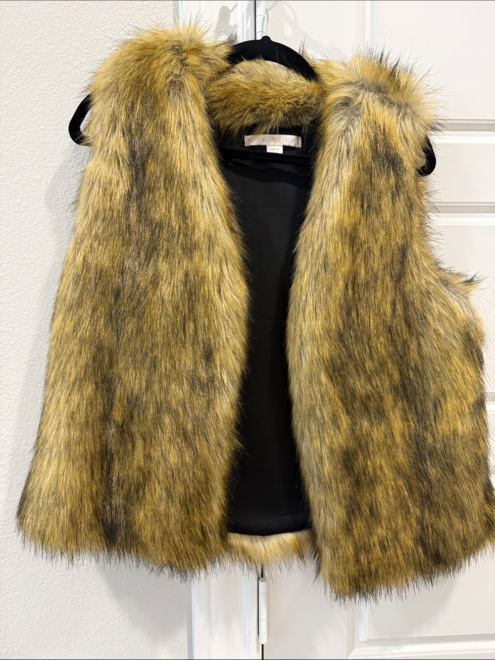 Boston Proper Faux Fur Vest
